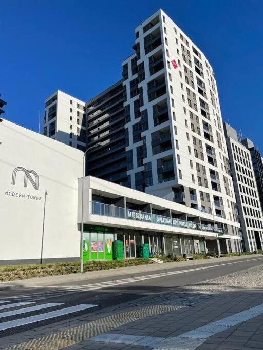 Apartamento Modern Tower Apartament Gdynia Exterior foto